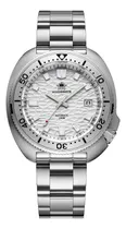 Comprar Relógio Addiesdive Captain Willard Prateado Prateado Branco