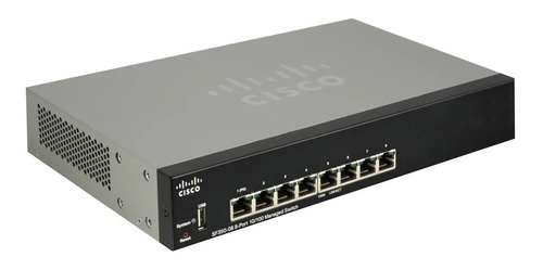 Switch Administrable 8 Puertos 10/100 Cisco Sf350-08-k9-na