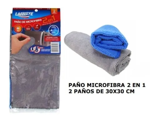comprar Pack 2 Paños Microfibra 30x30cm Super Absorbente - Maranello