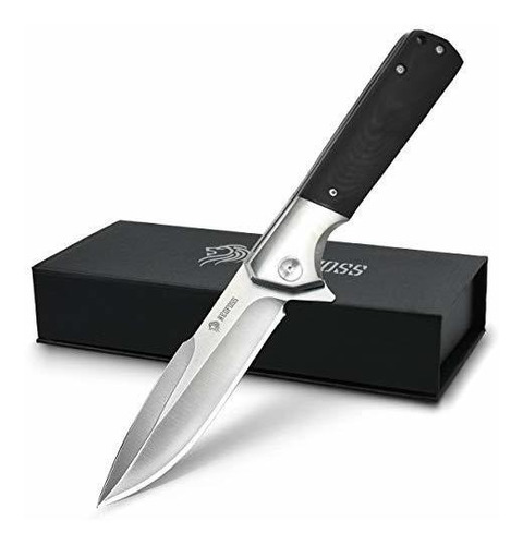 Navaja De Bolsillo Nedfoss Para Hombres, Cuchillo Plegable D