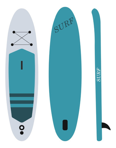 Stand Up Paddle Surf Sup Kit Completo C/ Mochilla
