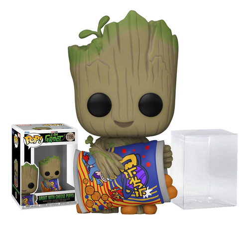 Funko Pop Marvel Groot Cheetos 1196 Cheese Puffs Protector
