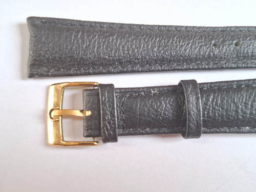 Hebilla Omega Correa Piel Semaster, Constellation De Ville Negro Negro Negro (Usado)
