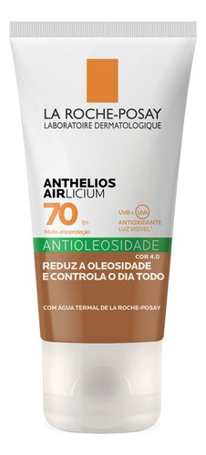 Protetor Solar Facial Anthelios Airlicium Fps70 Cor 4.0 40g