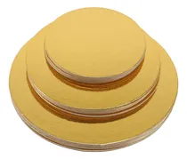 Comprar Set 6 Bases Cartón Resistente Tortas 40cm