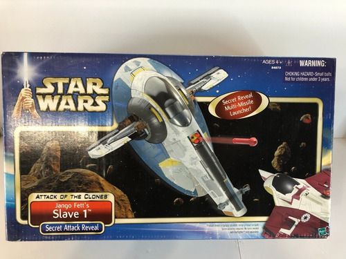 Nave Slave 1 De Jango Fett Boba Fett Mandalorian Hasbro 2002