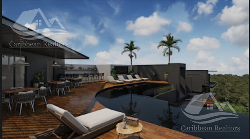 Departamento En Venta En Paramar Black Aldea Zama Tulum N-lzj5424