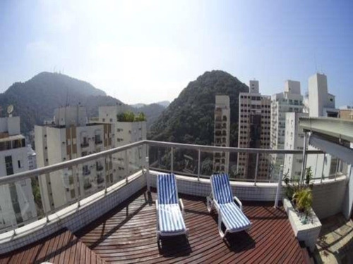 Imagem 3 de 30 de Cobertura Residencial À Venda, Praia Das Pitangueiras, Guarujá. - Co0133 - 34709256