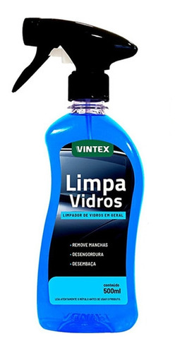 Limpa Vidros Espelhos Automotivos 500ml Vonixx Original *