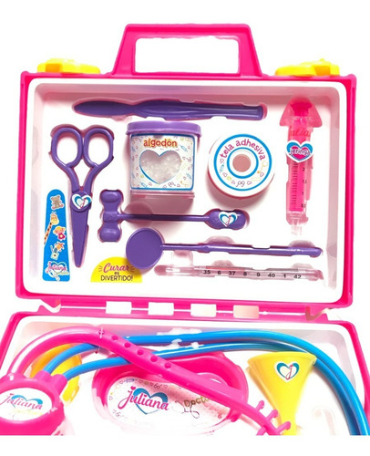 Valija De Juguete Juliana Doctora 18 Accesorios