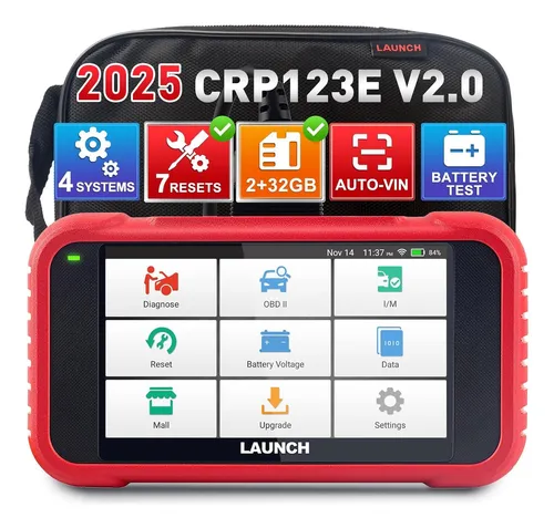 comprar Scanner Automotriz Launch X431 Crp123e Calibra Cuerpo Aceler
