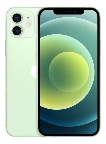 Apple Iphone 12 256 Gb Verde Con Caja Original Verde (Reacondicionado)
