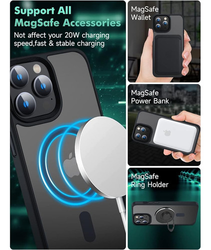 Estuche Magnético Mgnaooi Para iPhone 12 Y iPhone 12 Pro [pr