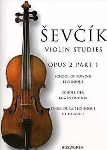 Libro: The Sevcik Violin Studies: School Of Bowing Technique
