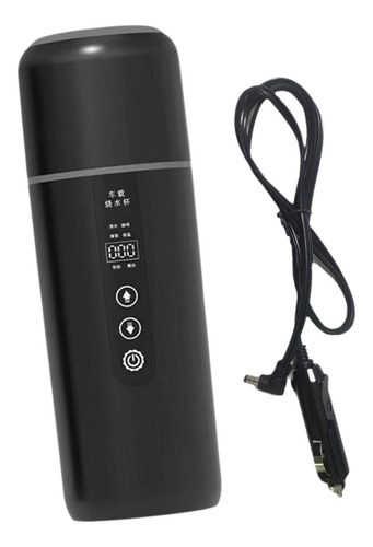 Taza De Viaje Con Calefacción Para Coche, 12 V, 24 V,