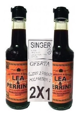 Lleva 2 X 1 Salsa Inglesa Lea & Perrins 150ml