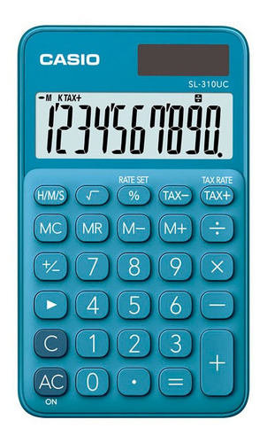 Calculadora Casio Portátil Sl-310uc-bu
