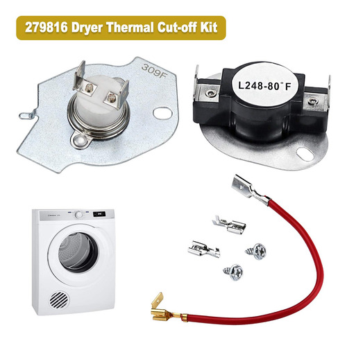 Kit De Elemento Calefactor 3387747 Wp3387747- Compatible