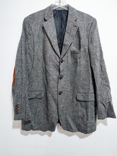 Saco De Traje Vicent De Paño Color Gris Impecable