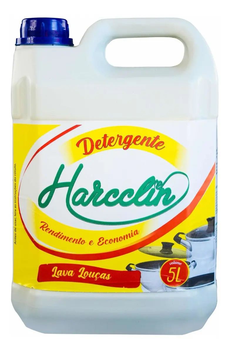 Detergente Lava Louças Neutro Concentrado 5 Litros