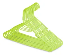 Comprar Ganchos Para Ropa De Niños | Ganchos De Plástico Premium Para Colgar Ropa De Niño, Niña Y Bebé | Gruesos, Resistentes Y Duraderos | Paquete De 20 Perchas Para Ropa Infantil Color Verde