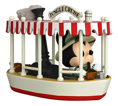 Funko Pop Rides Jungle Cruise Skipper Mickey W/ Boat Origina