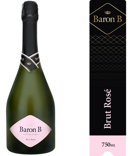 Baron B Brut Rose 750ml Espumante Cuvée Millésimée