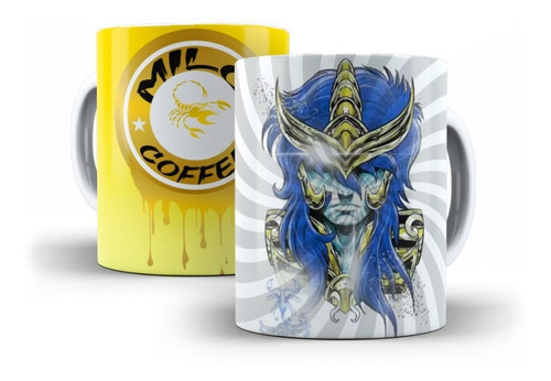 Tazón Taza Los Caballeros Del Zodiaco 10