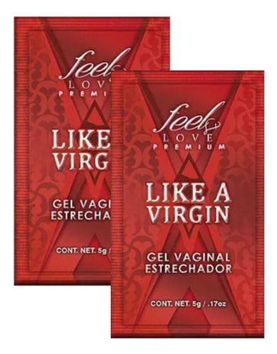 Feel Love Like A Virgin Gel Estrechador 5g Pack C/2