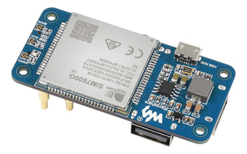 Hatcat-4 4g/3g/2g/gsm/gprs/gnss P/ Raspberry Pi Waveshare