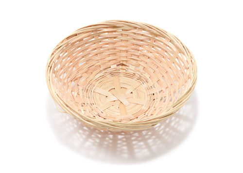 Imagen 3 de 8 de Canasta Cesto De Mimbre Organizador Picnic Panera 24 Cm