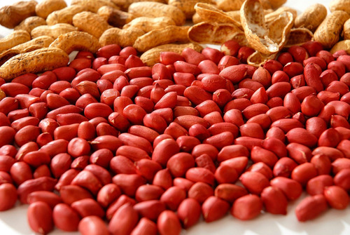 Imagem 1 de 1 de Amendoim Cru Sem Casca Vermelho Original Premium 500g