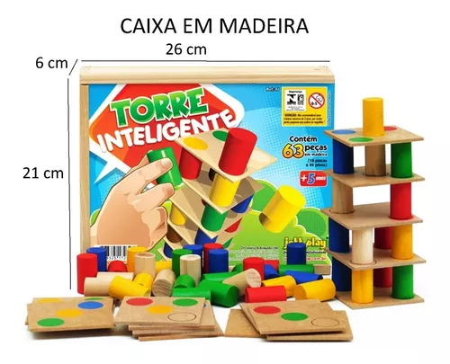 Jogos Educativos Jipe - Puzzle 3D na Loja Ricardo e Vaz, Infantil, Jogos  Didáticos