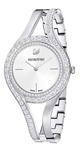 Reloj Swarovski Eternal, Brazalete De Metal, Blanco, Acero I