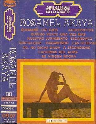 Rosamel Araya Lote De 2 Cassettes Originales