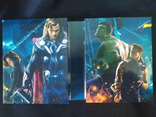 Marvel Los Vengadores Fase 1 Colección 6 Películas Blu-ray