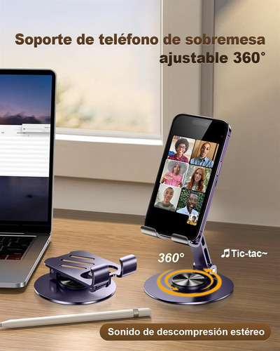Soporte Para Celular, Universal Escritorio Soporte Ajustable