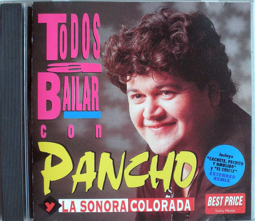 Pancho Y La Sonora Colorada - Todos A Bailar- Cd Nacional 