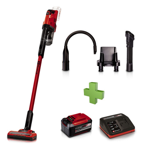 Imagen 1 de 10 de Aspiradora Inalambrica Vertical Einhell Mano Bateria 5,2 Amp