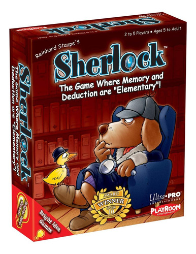 Juego De Mesa De Estrategia Sherlock 2-5 Jugadores