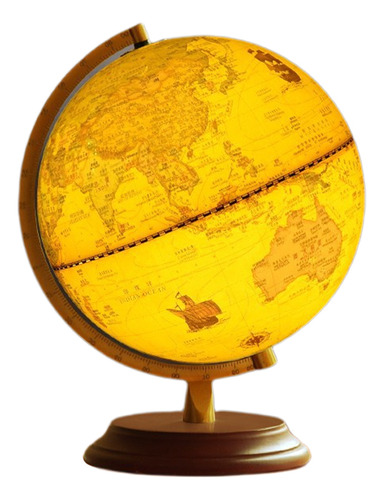 Lámpara De Escritorio Luminous Earth Globe, Luz Nocturna Gir