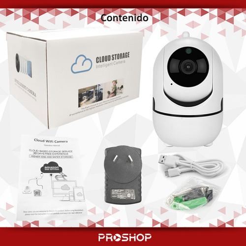Camara De Seguridad Wifi Ip Inalambrica Full Hd P2p Celular!