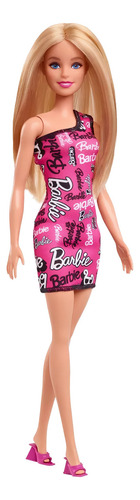 Muñeca Barbie Básica Modelo Nuevo T7439 Rubia