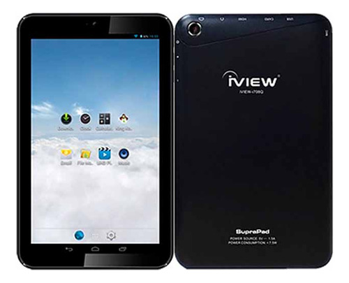 Tablet Iview I708q 7  Ips 5mpx Bt Wifi 16gb Qc G-sensor Bk