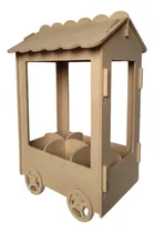 Comprar Kiosco Carro Golosinero Fibrofacil 30 X 40 Cm Candy Bar Mdf