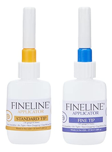 Aplicadores Fineline 2/pkg, 1.25oz