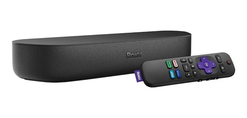 Imagen 2 de 2 de Roku Streambar 9102EU de voz 4K negro con 1GB de memoria RAM