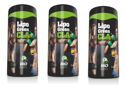 Potente Quemador De Grasa Lipogreen Con Cla X3