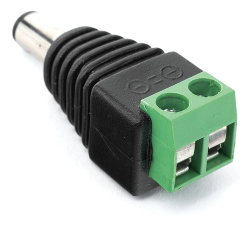 5pzs Conector Macho Plug 2.1mm Para Arduino Camara Cctv