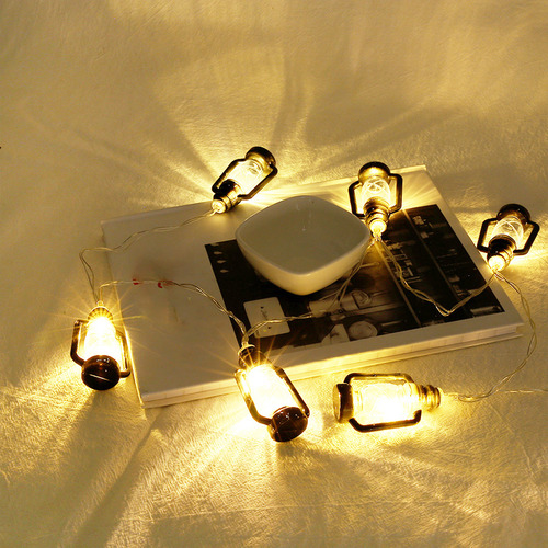 Cadena De Luces Tipo Guirnalda De 1,5 Metros Con 10 Led, 2 P